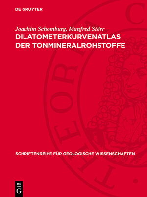 cover image of Dilatometerkurvenatlas der Tonmineralrohstoffe